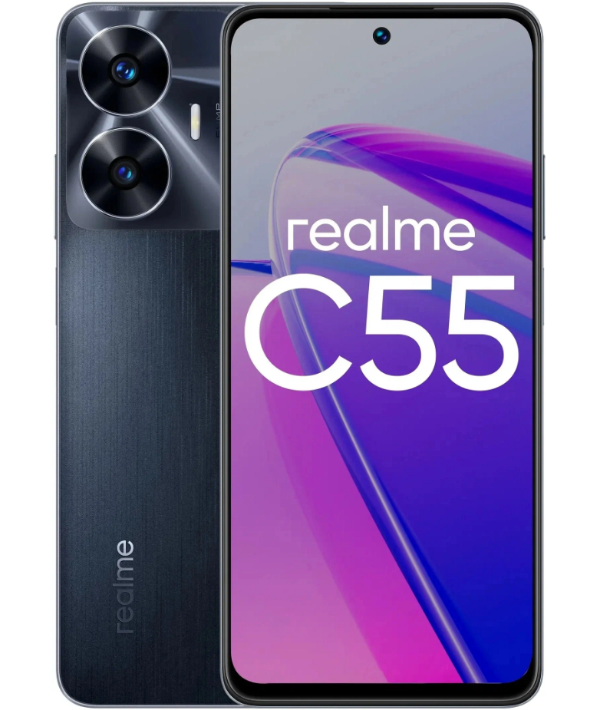 Realme С55 8/256Gb, черный