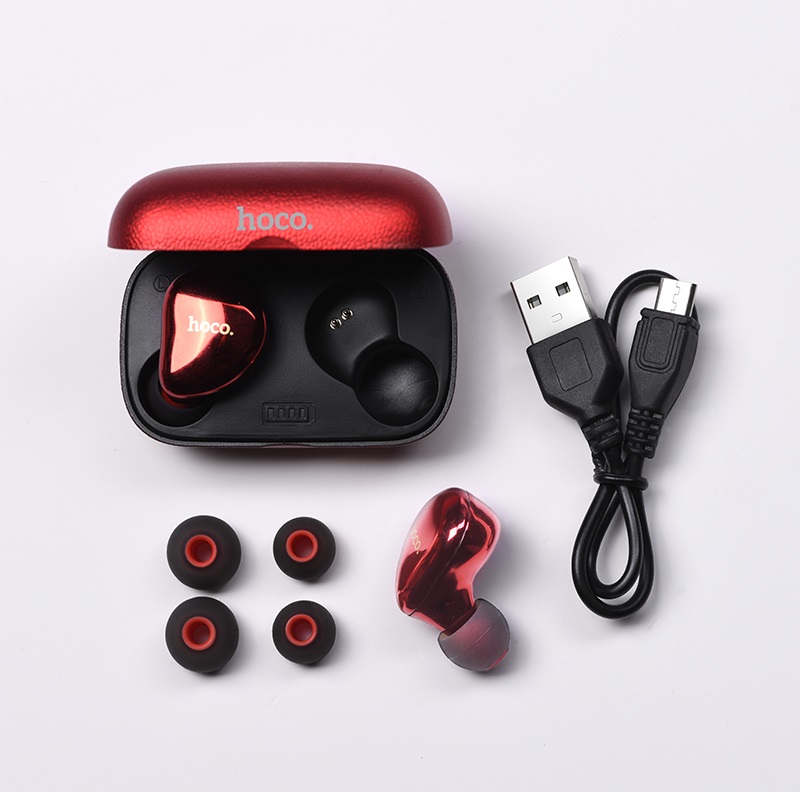 Bluetooth гарнитура HOCO ES25, красный