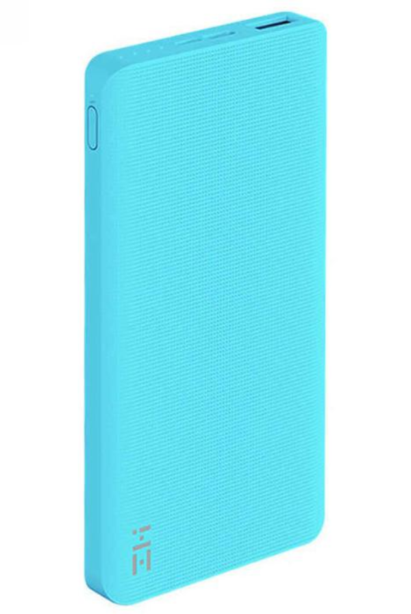 АКБ внешний Xiaomi Powerbank ZMI QB810 10000 mAh Type-C, синий
