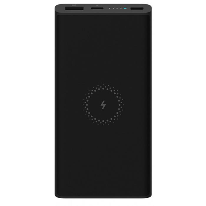АКБ внешний Xiaomi Mi Youth Edition 10000 mAh, черный (с функц.беспроводной зарядки)